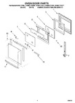 Diagram for 03 - Oven Door Parts