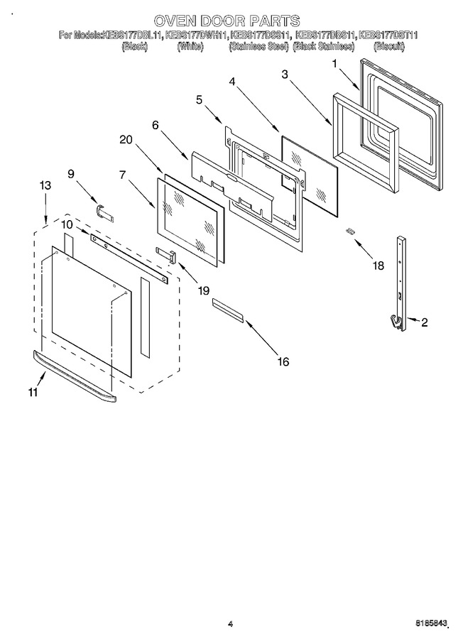 Diagram for KEBS177DWH11