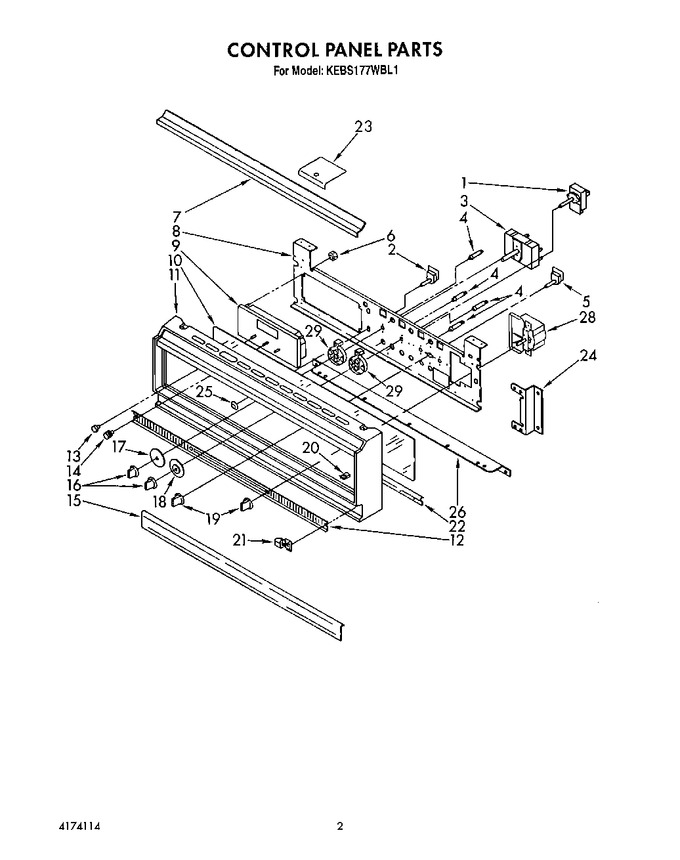 Diagram for KEBS177WAL1