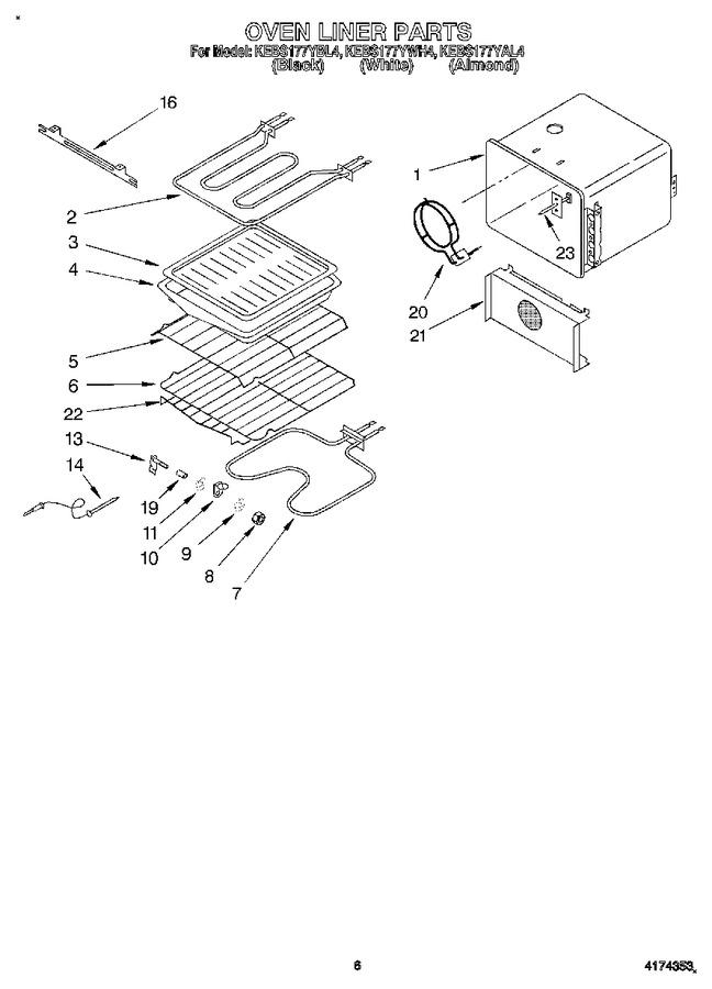 Diagram for KEBS177YWH4