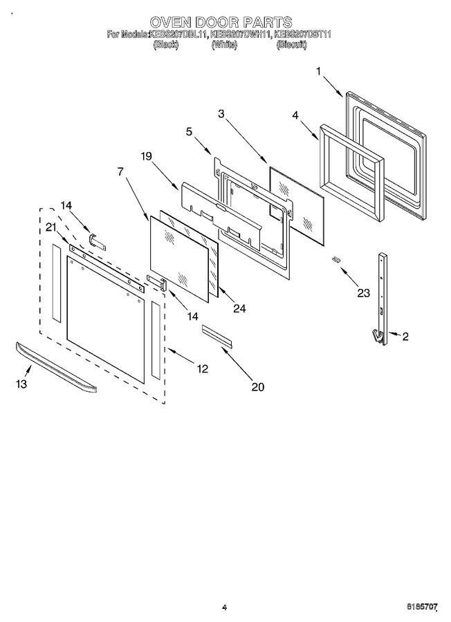 Diagram for KEBS207DWH11