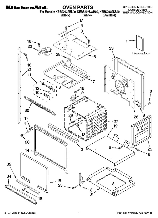 Diagram for KEBS207SWH00