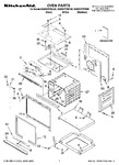 Diagram for 01 - Oven Parts