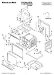 Diagram for 01 - Oven Parts