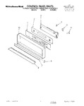 Diagram for 01 - Control Panel, Literature