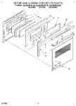 Diagram for 07 - Upper And Lower Oven Door
