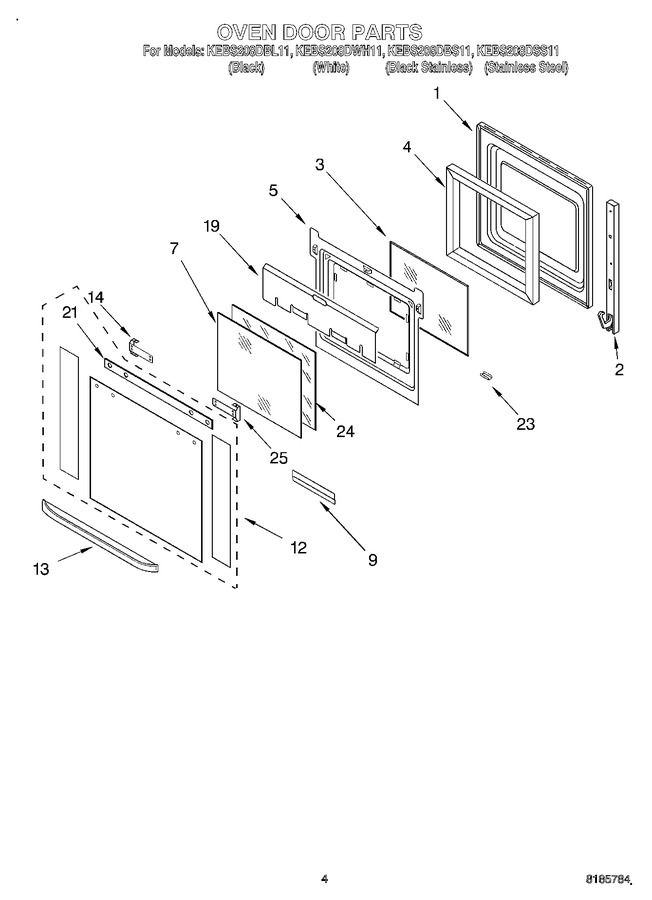 Diagram for KEBS208DWH11