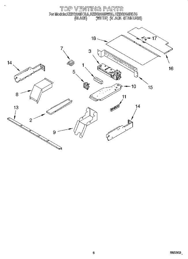 Diagram for KEBS208DWH6