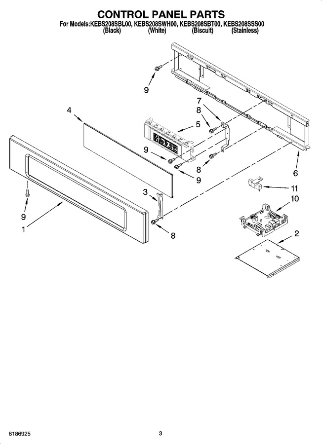 Diagram for KEBS208SWH00