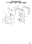 Diagram for 03 - Oven Door Parts