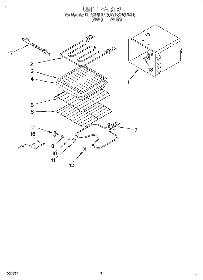 Diagram for KEBS246BWH3