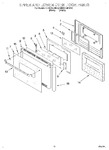 Diagram for 06 - Upper And Lower Oven Door