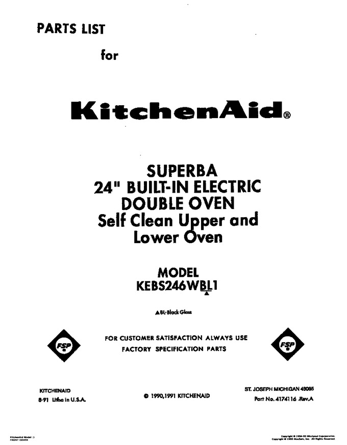 Diagram for KEBS246WBL1