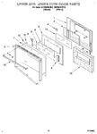 Diagram for 06 - Upper And Lower Oven Door