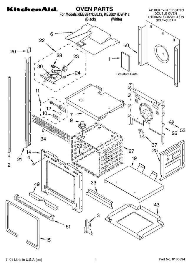 Diagram for KEBS247DWH12