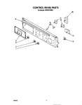 Diagram for 02 - Control Panel , Lit/optional