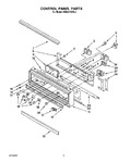 Diagram for 02 - Control Panel, Lit/optional