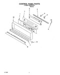 Diagram for 03 - Control Panel, Lit/optional