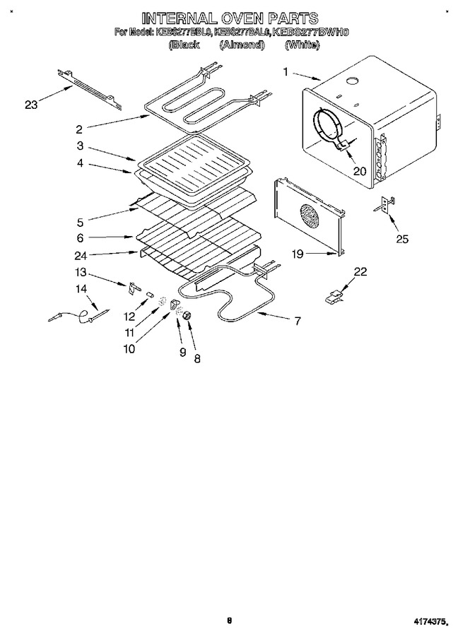 Diagram for KEBS277BWH0