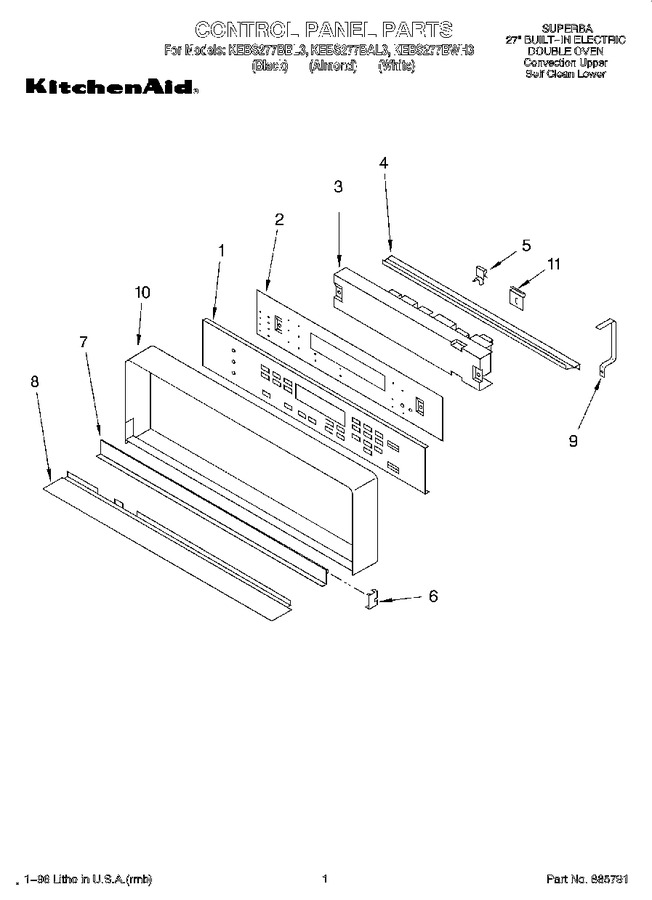 Diagram for KEBS277BWH3