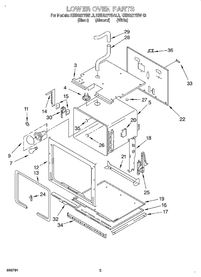 Diagram for KEBS277BWH3