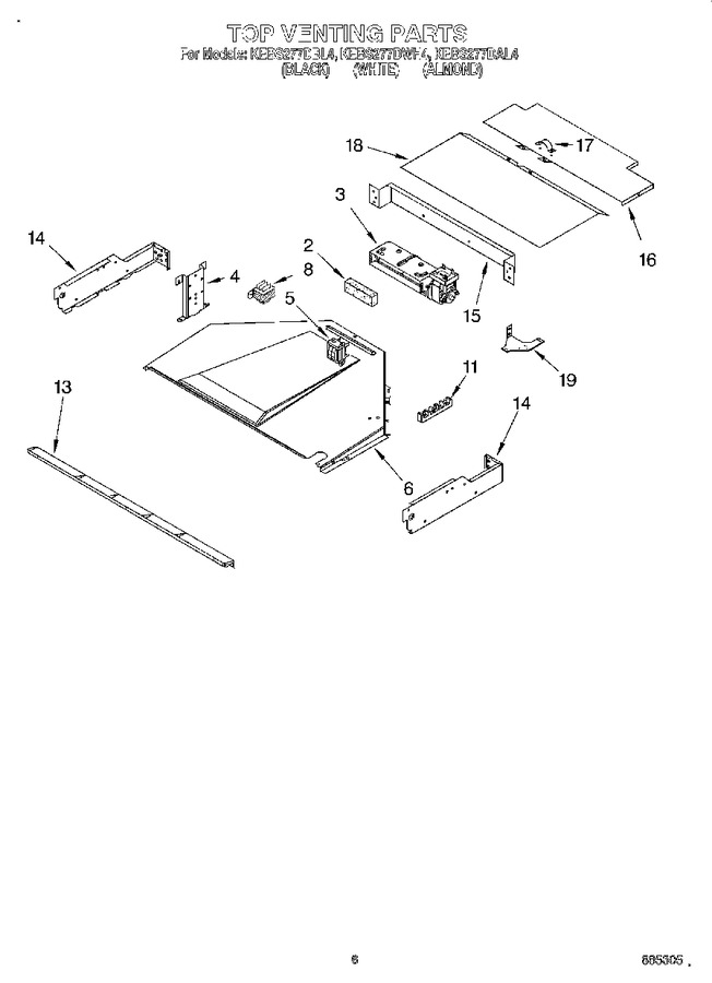 Diagram for KEBS277DWH4