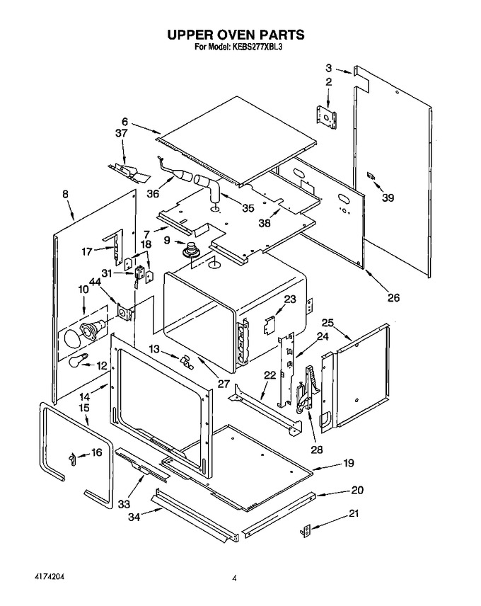 Diagram for KEBS277XWH3