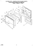 Diagram for 05 - Upper And Lower Oven Door