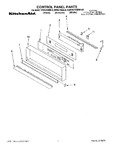Diagram for 01 - Control Panel, Lit/optional