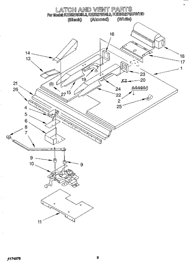 Diagram for KEBS278BWH0