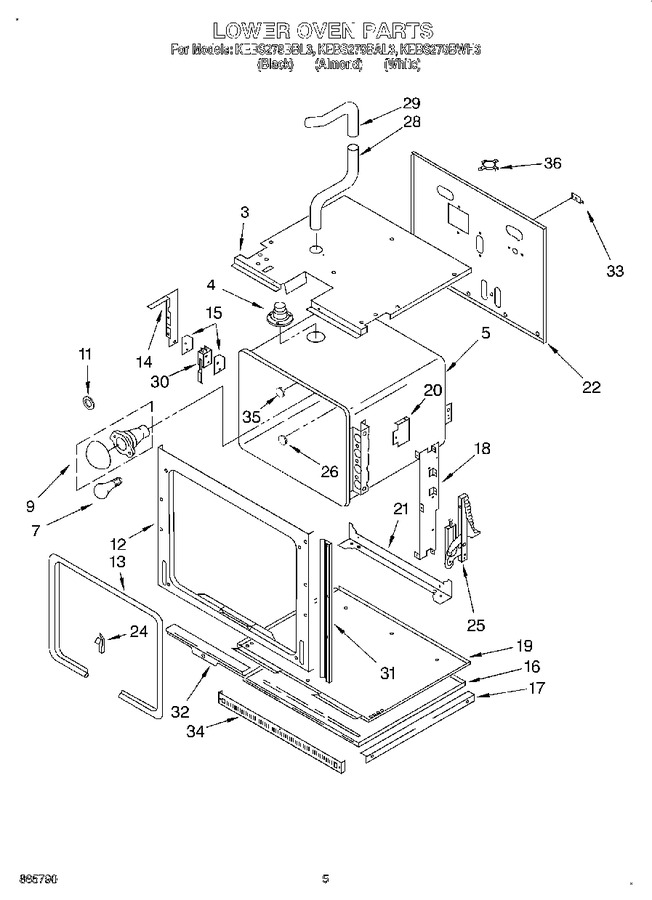 Diagram for KEBS278BWH3