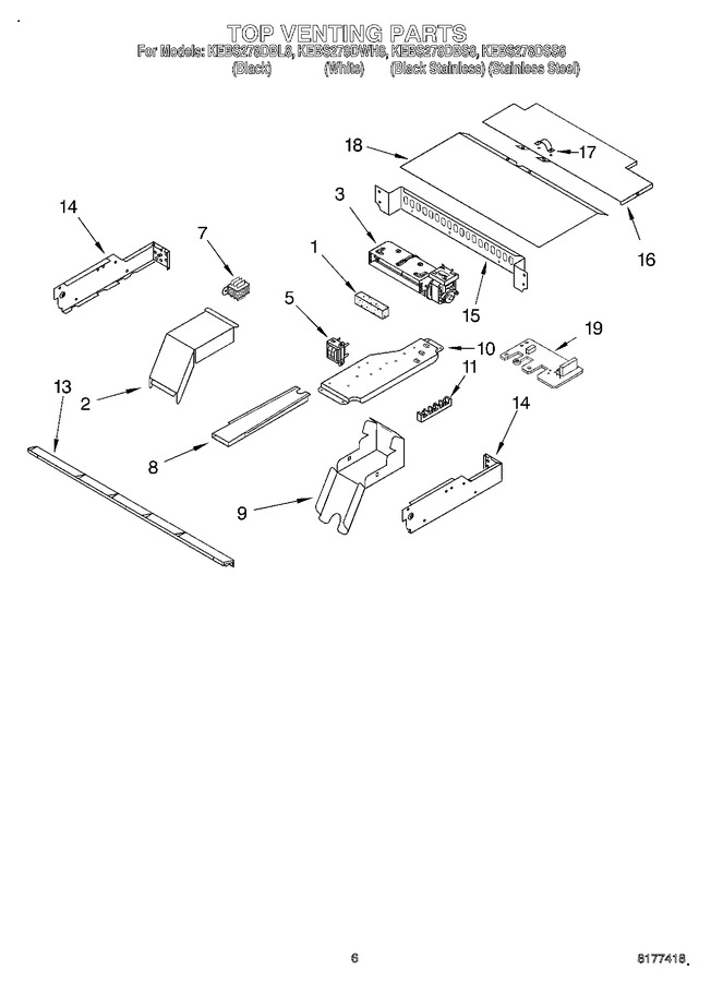 Diagram for KEBS278DWH8