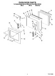 Diagram for 03 - Oven Door Parts