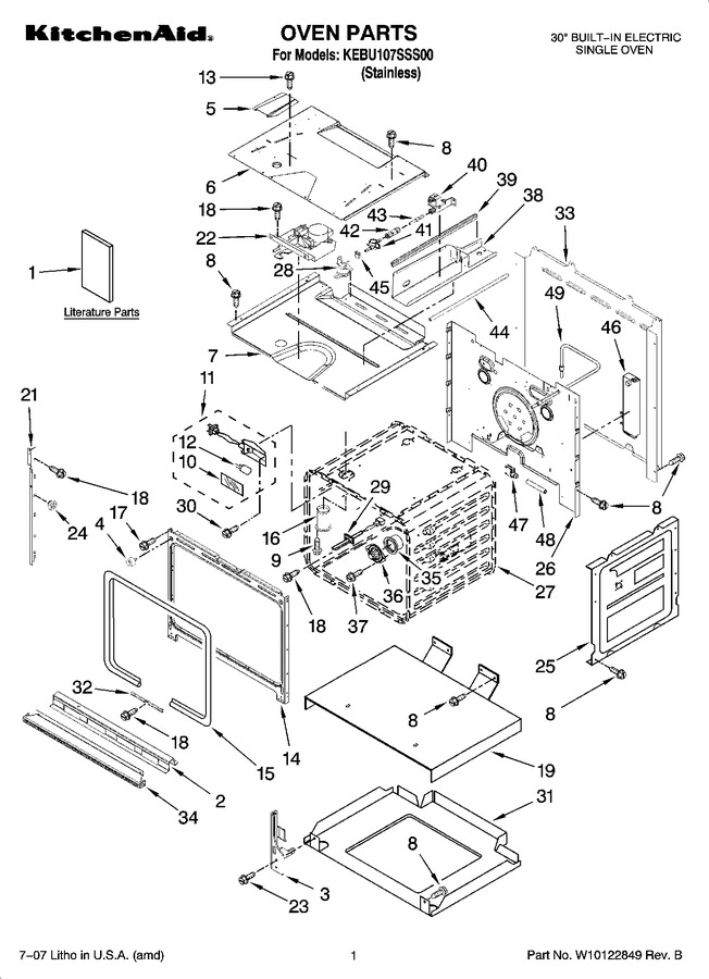 Diagram for KEBU107SSS00