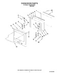 Diagram for 03 - Oven Door Parts