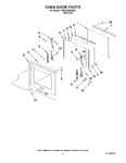 Diagram for 03 - Oven Door Parts