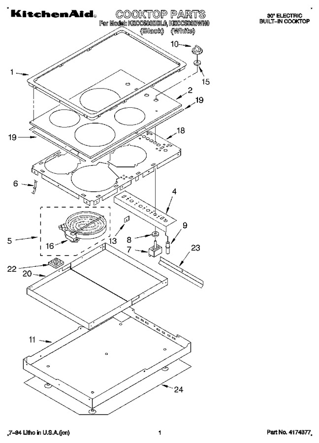 Diagram for KECC500BBL0