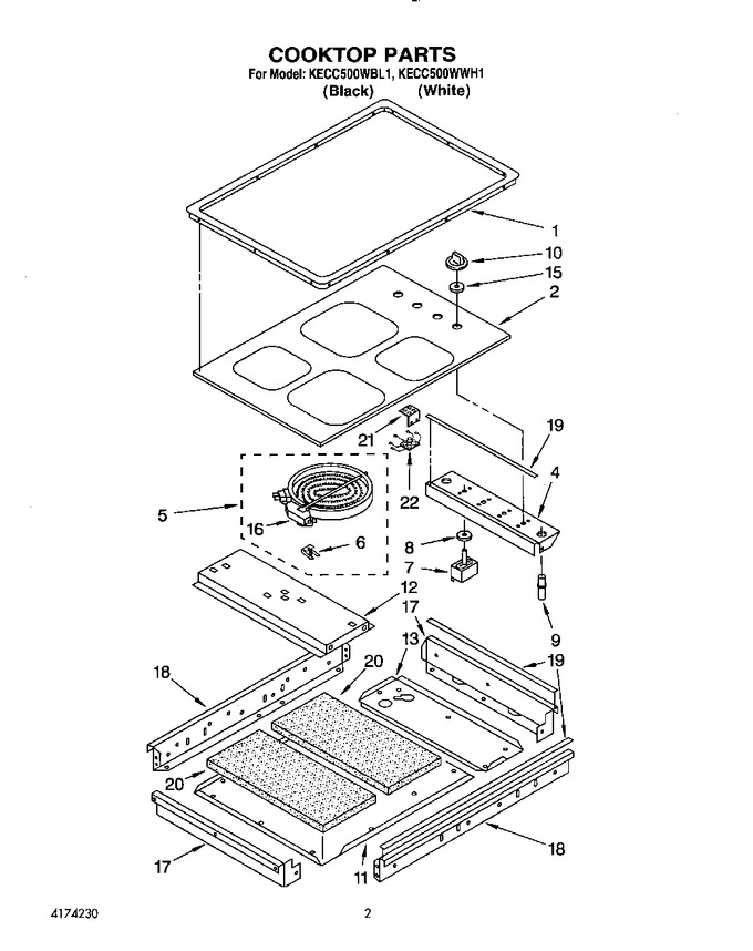 Diagram for KECC500WBL1