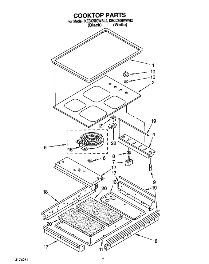 Diagram for KECC500WBL2