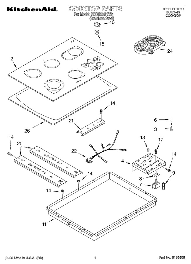 Diagram for KECC507HSS1