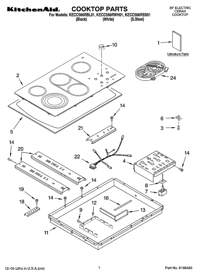 Diagram for KECC566RWH01