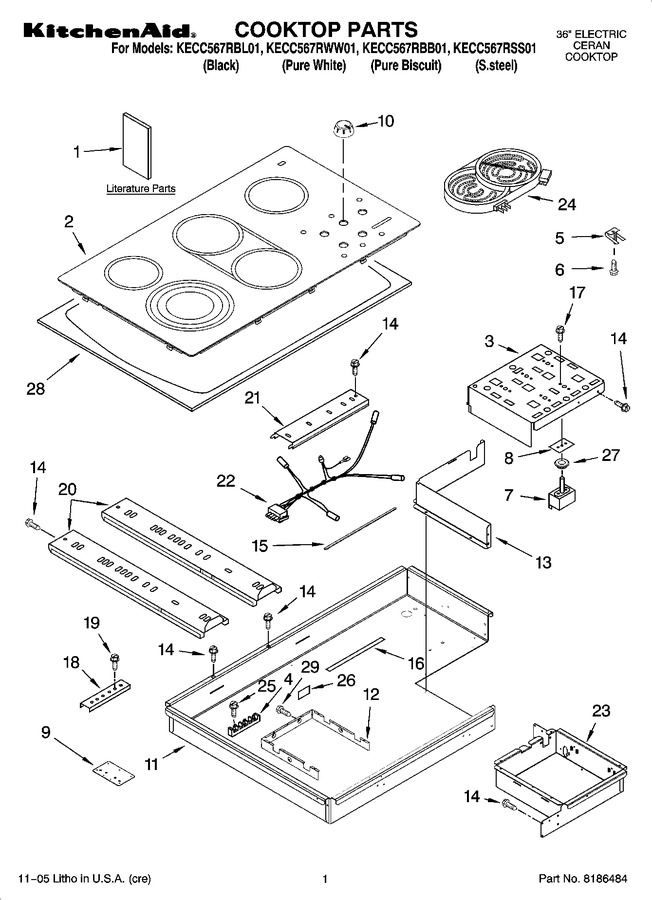 Diagram for KECC567RWW01