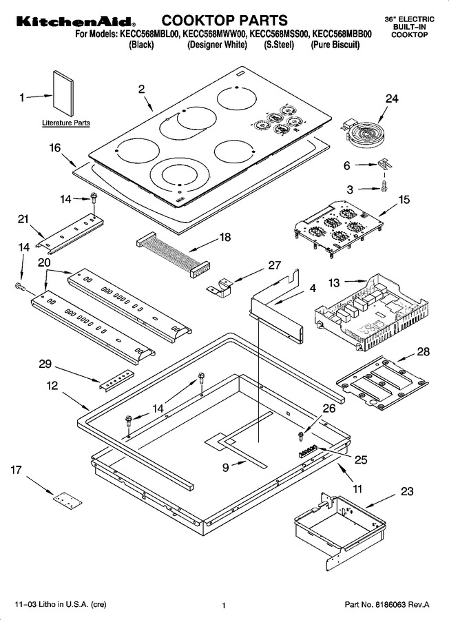 Diagram for KECC568MBL00