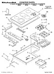 Diagram for 01 - Cooktop Parts, Optional Parts