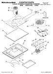 Diagram for 01 - Cooktop Parts