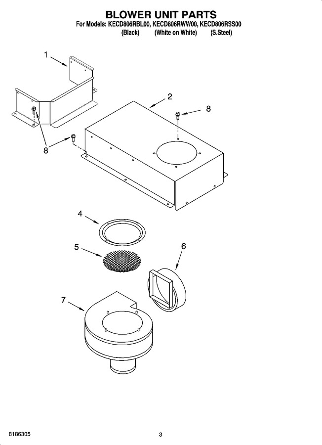 Diagram for KECD806RWW00