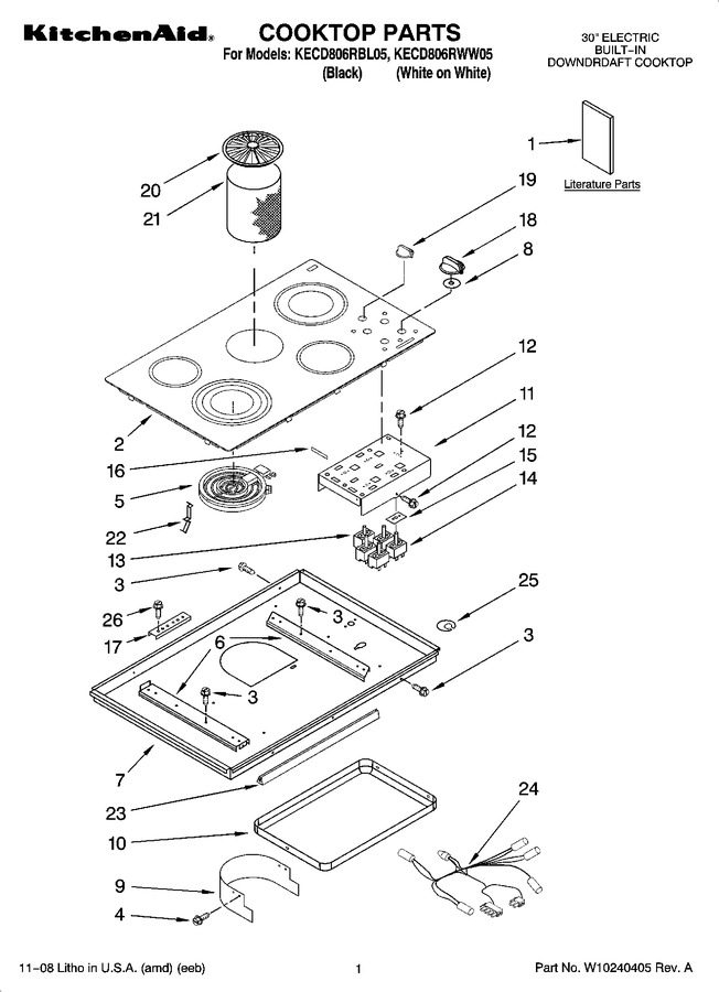 Diagram for KECD806RBL05