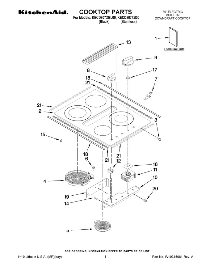 Diagram for KECD807XS00