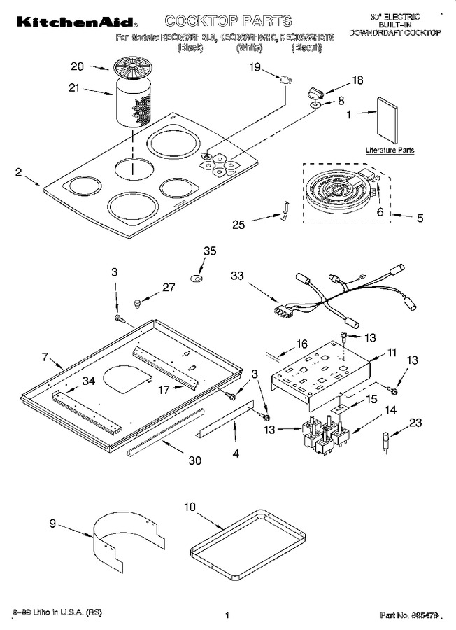 Diagram for KECD865HBT0