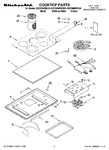 Diagram for 01 - Cooktop Parts